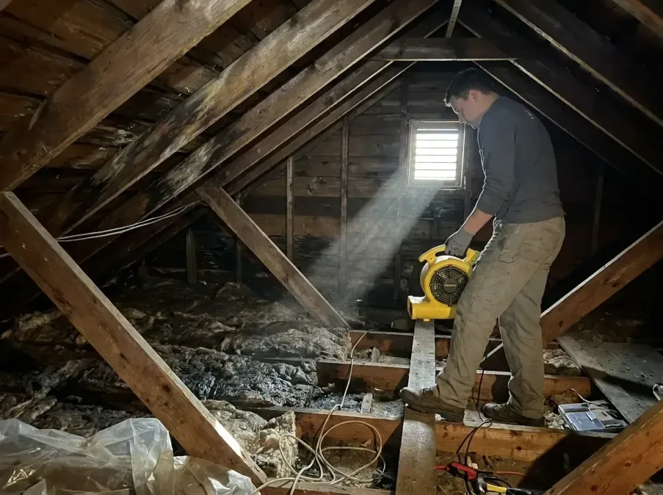 attic-water-damage-drying-proc-007 — frequently asked questions, Emergency Water Extraction & 24/7 Flood Response in White M…